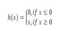functions f,g and h from R to R