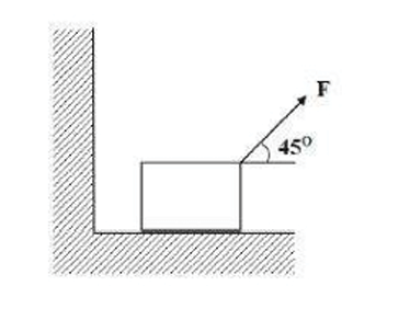 mass 1 kg resting on a smooth horizontal plane