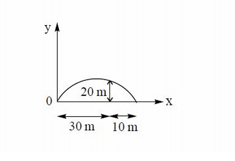 The angle of projection of a projectile