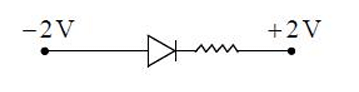  diode that is forward biased is