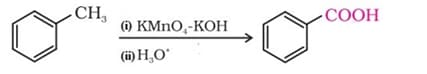 Toluene to Benzoic acid
