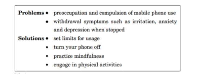 Addiction to mobile phones is becoming a cause of concern today