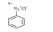 aniline (A) reacts with NaNO2 + HCl