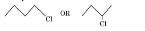 halogen compound in the following pair