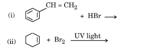 structures of major monohalo products