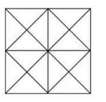  find the number of triangles and squares