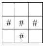 when place in the blank space would complete the pattern