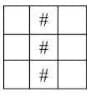 when place in the blank space would complete the pattern