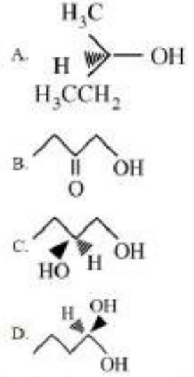 Four Chemical Structures