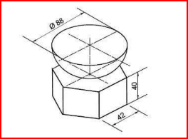 hexagonal pyramid