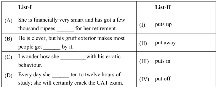 Fill in the blank table 