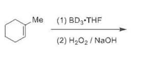 major product formed in the following reaction