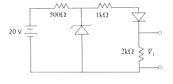 A Zener diode and a normal diode
