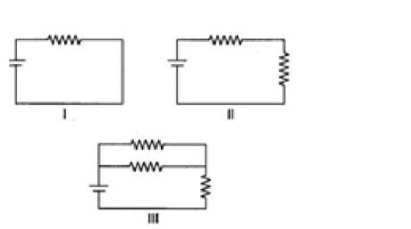 The resistors in the circuits