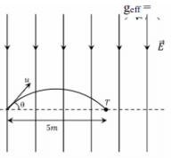 A uniform electric field