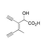 3-ethynyl-2-hydroxy-4-methylhex-3-en-5-ynoic acid