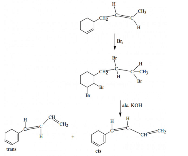 isomeric tetraenes