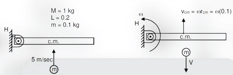 horizontal frictionless surface
