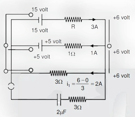uncharged capacitor