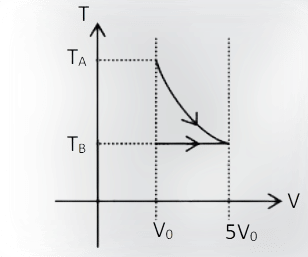 ideal gas expands adiabatically 