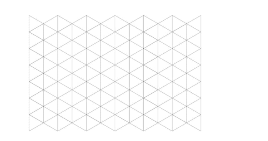 the developed surface in Figure K. Lines of cut and fold are indicated.