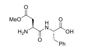 Aspartame, an artificial sweetener, is a dipeptide aspartyl phenylalanine methyl ester