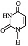 Which of the following structures represents thymine