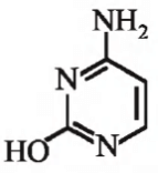 Which of the following structures represents thymine