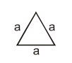 A copper wire is wound on a wooden frame, whose shape is that of an equilateral triangle. 