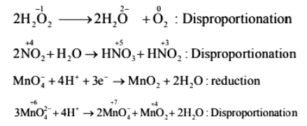 Which of the given reactions is not an example of disproportionation reaction