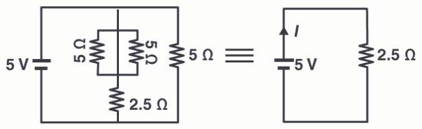 The equivalent circuit