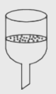 Which of the following is structure of a separating funnel?
