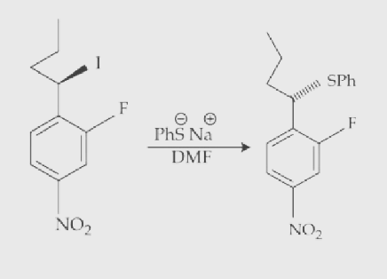 The major product of the reaction