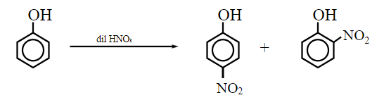 o-Nitrophenol and p-Nitrophenol is separation by steam distillation.