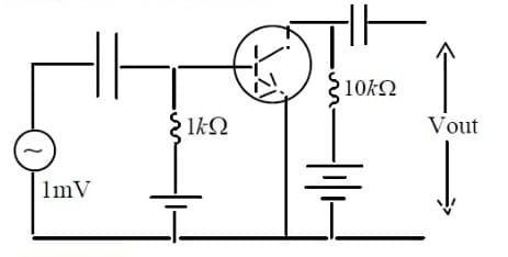 npn transistor with current gain
