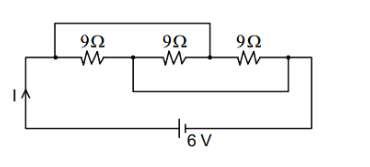 current flowing through the circuit