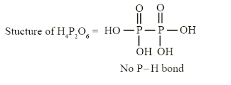 structure of H2P2O6