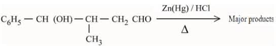 The major product formed in the following reaction is