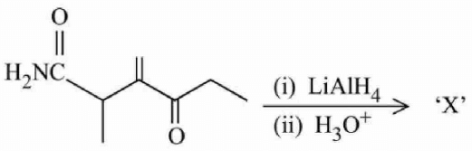 The Product X is: