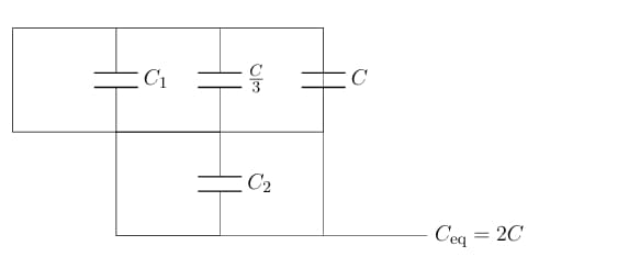 Calculation of Equivalent Capacitance