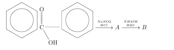 given reaction sequence