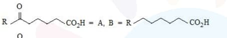 A’ and ‘B’ in the above reactions are