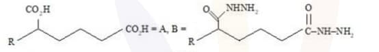 A’ and ‘B’ in the above reactions are