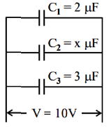 charge stored in capacitors