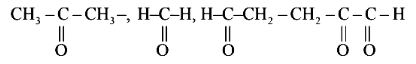 Ozonolysis of the hydrocarbon