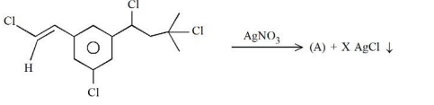 Number of moles of AgCl formed in the following reaction is