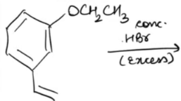 The major product formed in the following reaction is