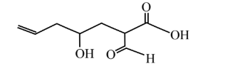 2–formyl–4–hydroxyhept–7–enoic acid