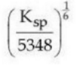 The molar solubility(s) of zirconium phosphate