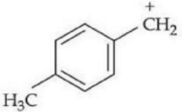 The most stable carbocation from the following is